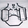 motorcycle top box with backrest